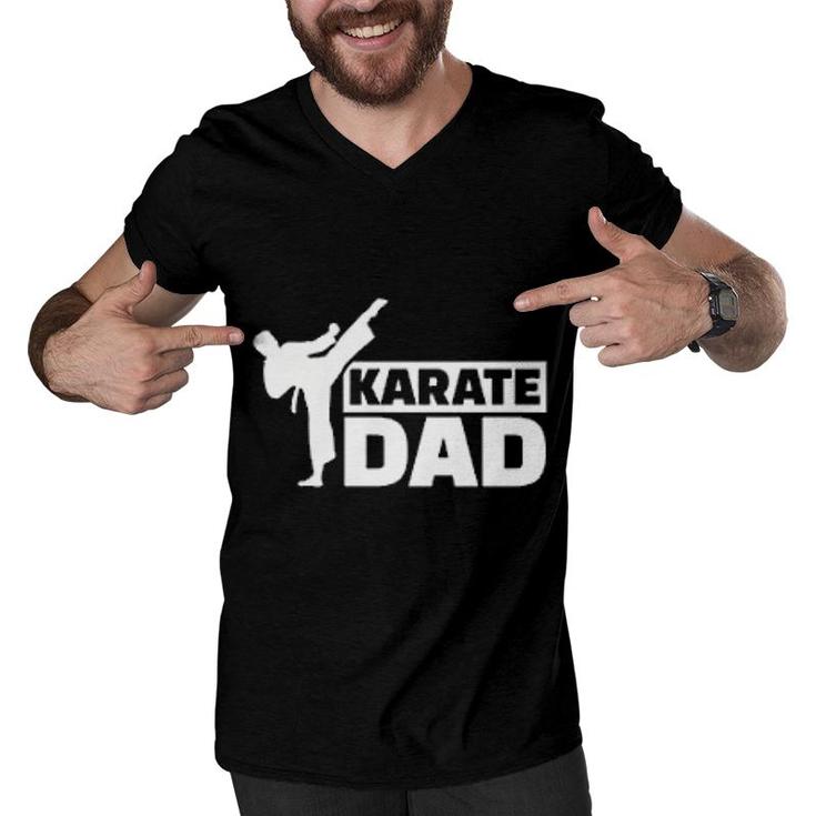 Karate Dad Karateka Men V-Neck Tshirt