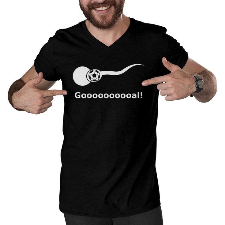 New Dad Gifts 1St Father's Day Soccer Expactant Father Men V-Neck Tshirt