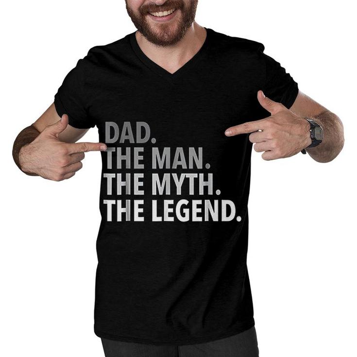 The Man The Myth The Legend Dad Gift Men V-Neck Tshirt