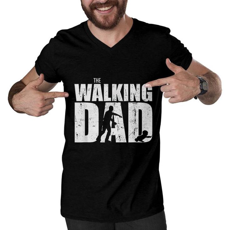 The Walking Dad Men V-Neck Tshirt