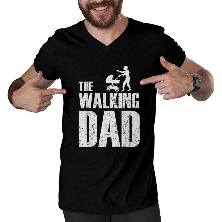 The Walking Dad Men V-Neck Tshirt