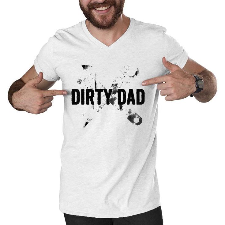 Dirty Dad Father’S Day Vintage Men V-Neck Tshirt
