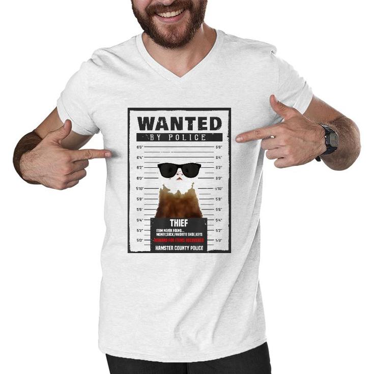 Hilarious Ferret Vintage Pet Gifts For Ferret Dad Mom Animal Men V-Neck Tshirt