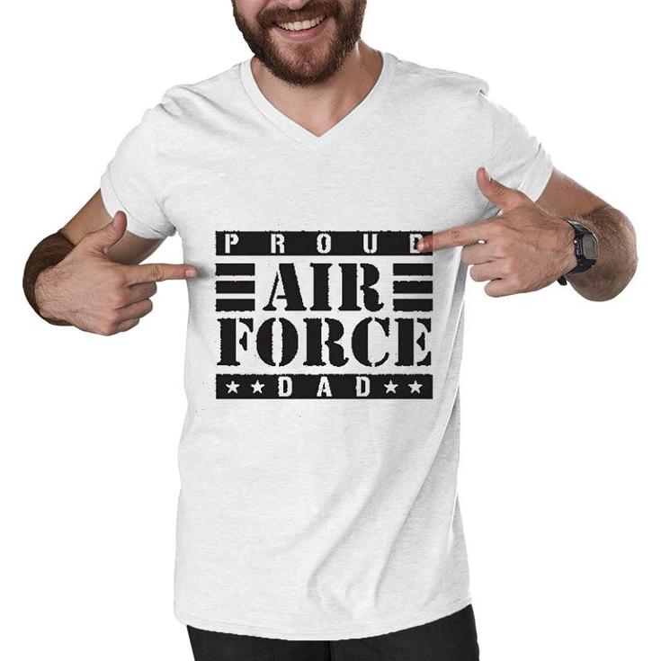 Proud Air Force Dad Men V-Neck Tshirt