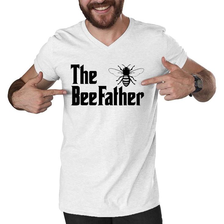 The Beefather Beekeeping Beekeeper Men V-Neck Tshirt