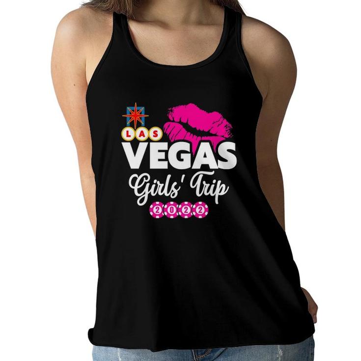 Girls' Trip Party In Las Vegas Vegas Girls Trip 2022  Women Flowy Tank