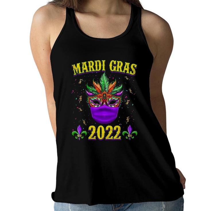 Mardi Gras 2022 - Mardi Gras Parade Gifts For Men Women Kids Women Flowy Tank