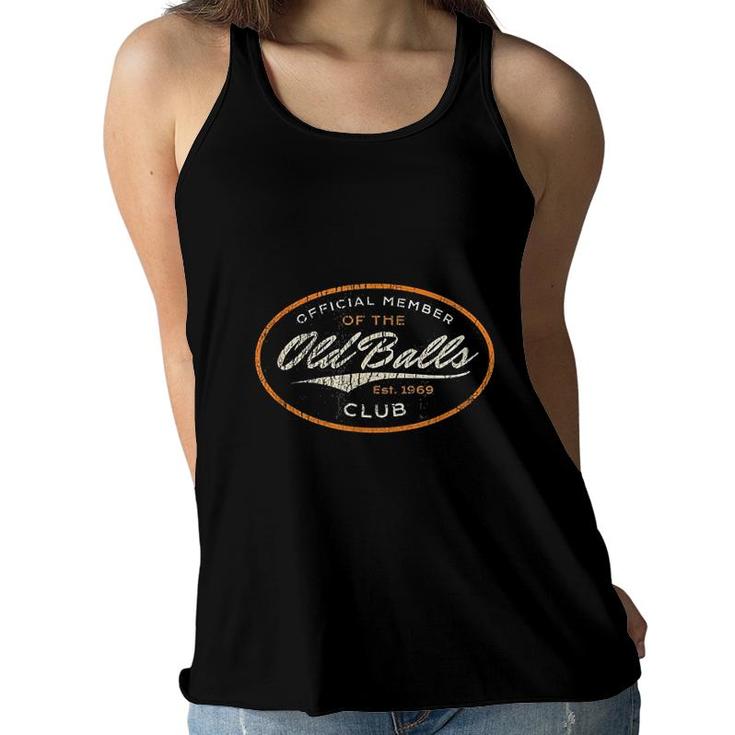 Mens Funny Birthday 1969 Official Member Old Balls Club Gag Great Graphic  Women Flowy Tank