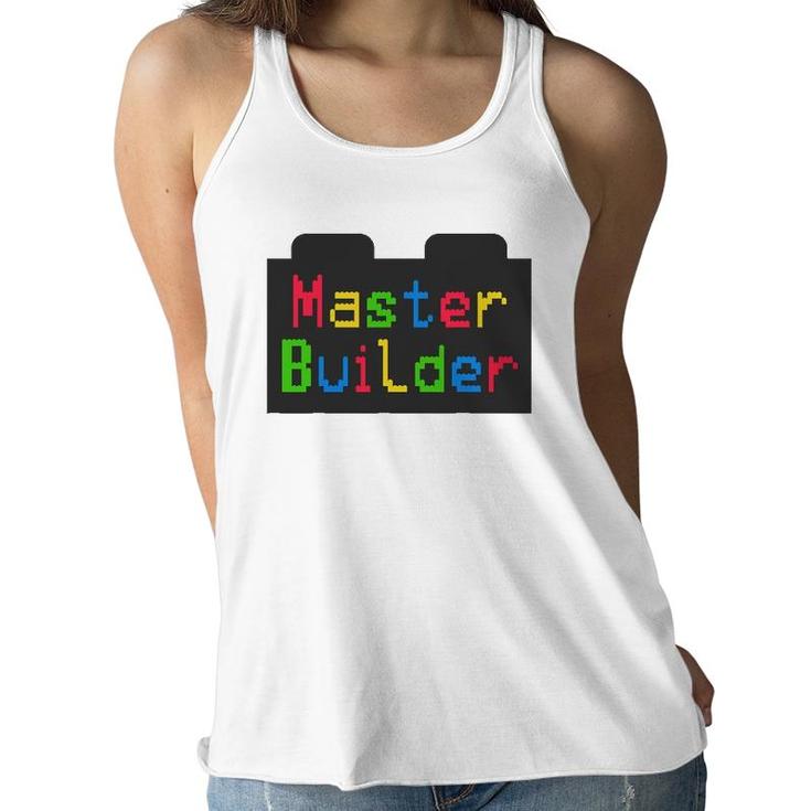 Master Builder Toy Blocks Destroyer Brick Building Boy Women Flowy Tank