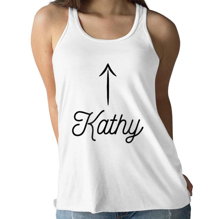That Says The Name Kathy For Women Girls Kids Women Flowy Tank