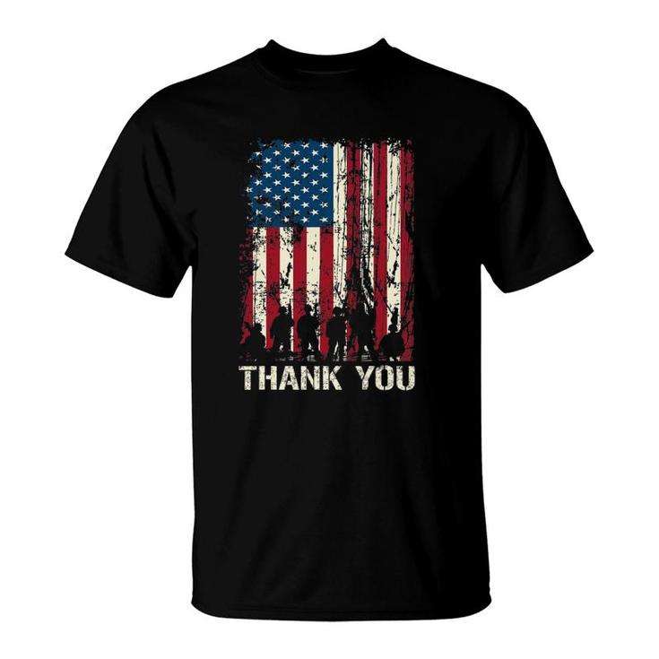 4Th Of July American Flag Independence Day Patriotic T-Shirt