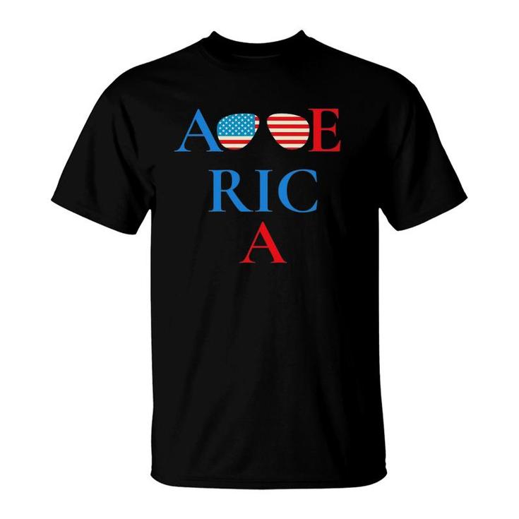 4Th Of July American Flag Usa T-Shirt