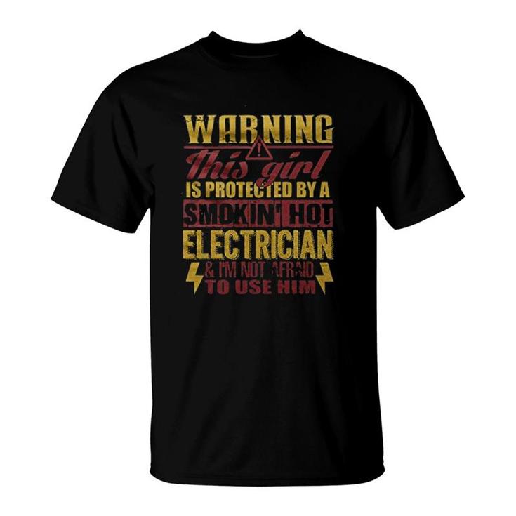A Smoking Hot Electrician T-Shirt