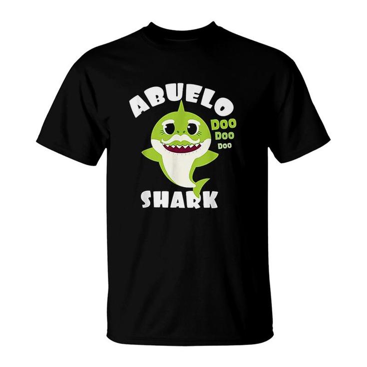 Abuelo Shark Gift Grandpa T-Shirt