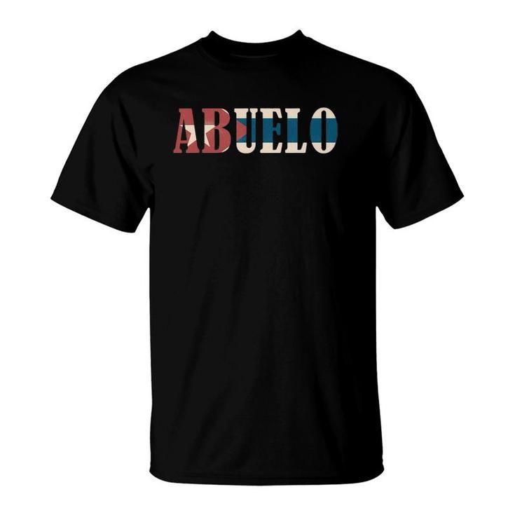 Abuelo Vintage Cuban Flag T-Shirt