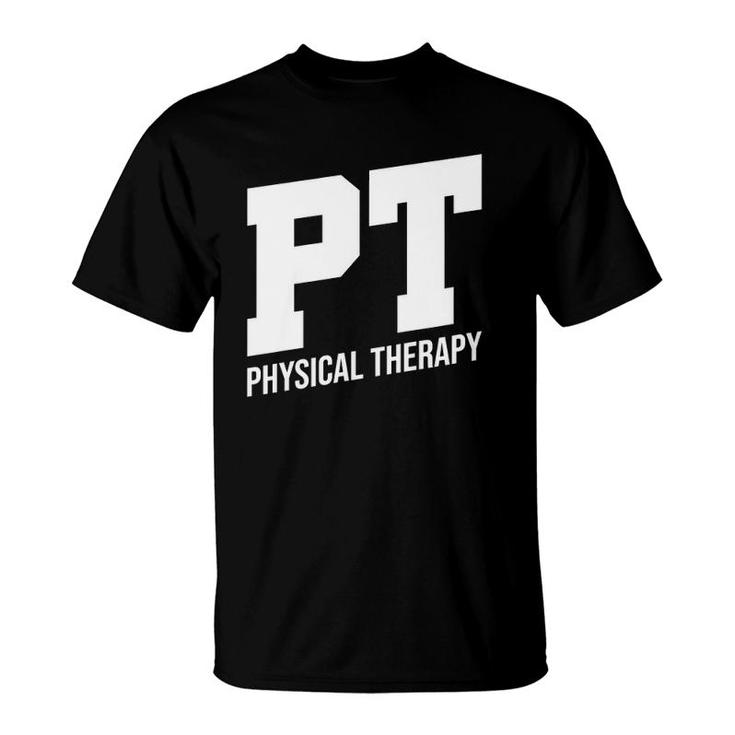 Aesthetic Design Pt Physical Therapy T-Shirt