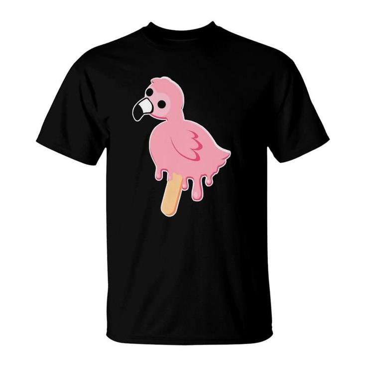Albertsstuff Flamingo Bird Popsicle T-Shirt