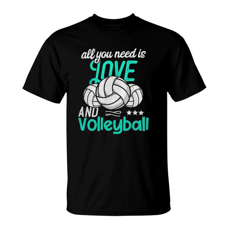 All You Need Is Love Volleyball T-Shirt
