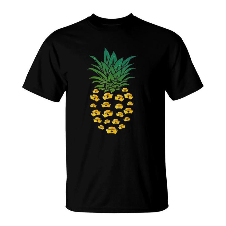 Aloha Pineapple Nurse Funny Rn, Lpn, Prn Nursing Pineapple T-Shirt