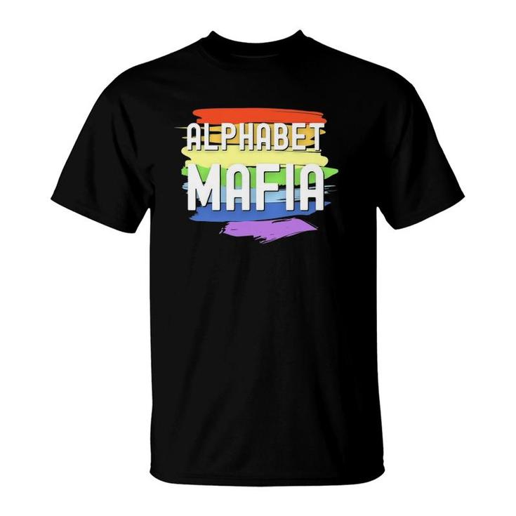Alphabet Mafia Lgbtq Pride Sounds Gay I'm In For Lesbian T-Shirt