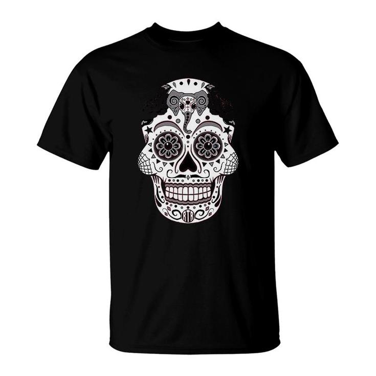 America  Finest  Alabama  Skull T-Shirt