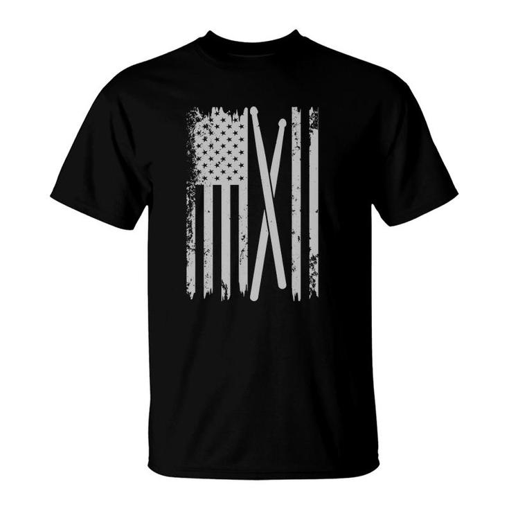 Vintage Percussion Shirt - American Us Flag Shirt Vintage Percussion Shirt - American Us Flag Shirt