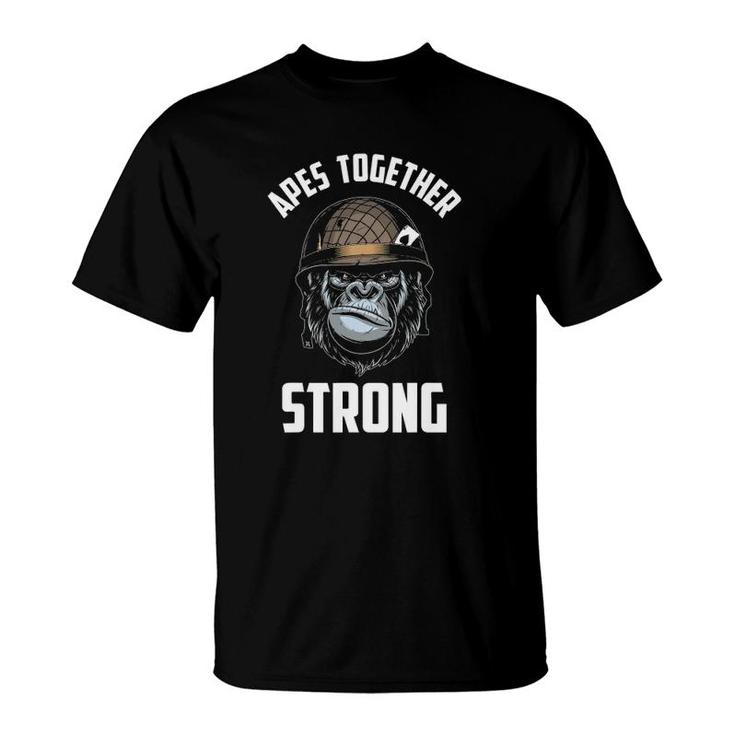 Apes Together Strong Amc Gme T-Shirt