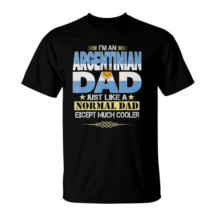 Argentinian Dad  Father's Day Gifts T-Shirt