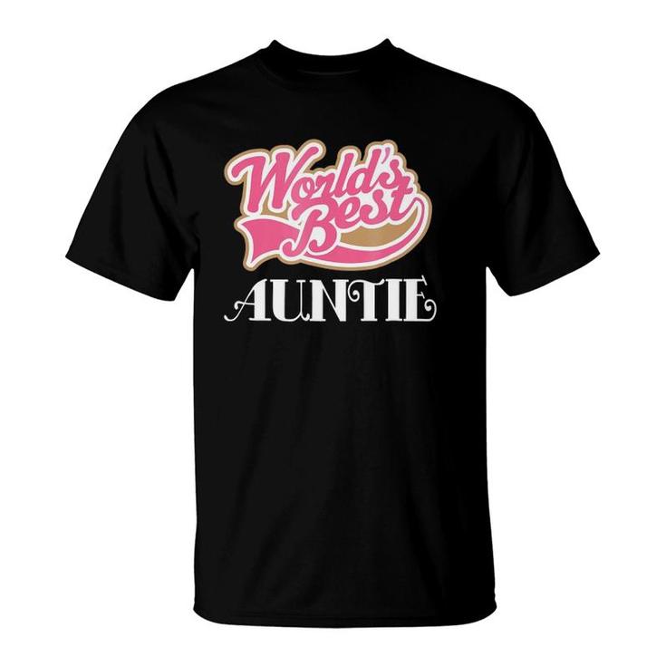 Auntie Gift Mothers Day Aunt Tee T-Shirt