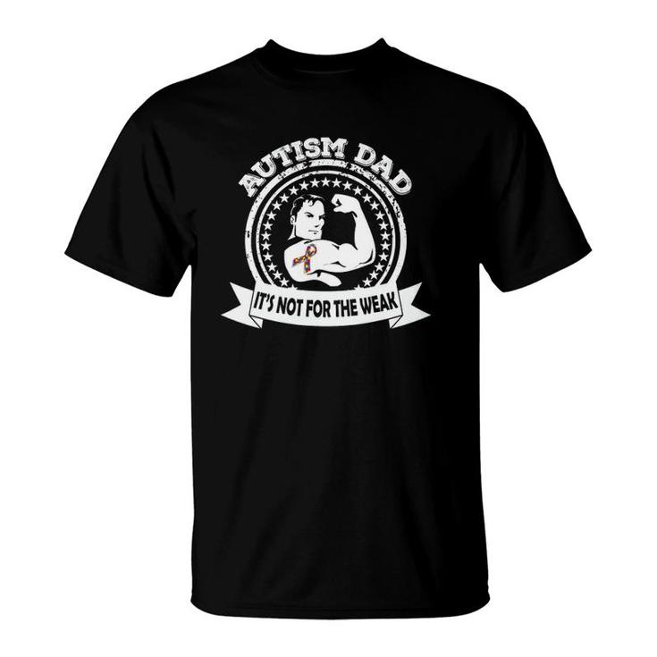 Autism Dad Gift For Father Of A Child With Autism T-Shirt