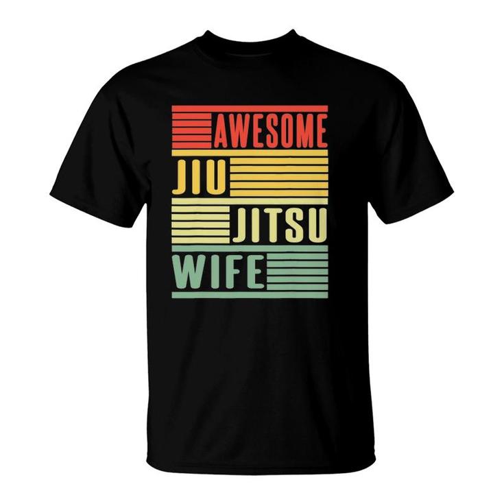 Awesome Jiu Jitsu Wife T-Shirt