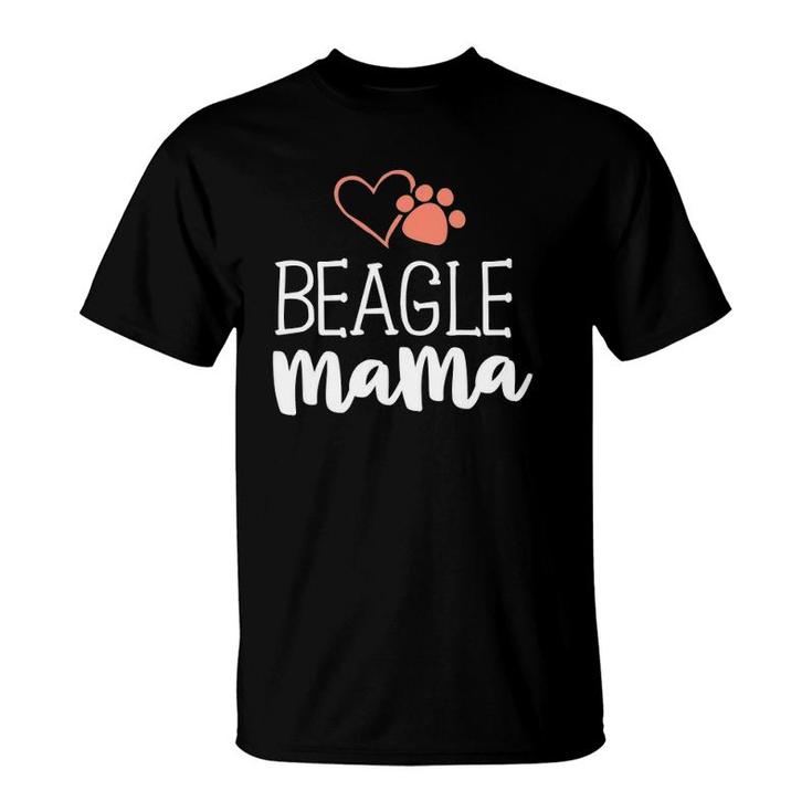 Beagle Mama  Dog Owner Gifts For Women Mother T-Shirt