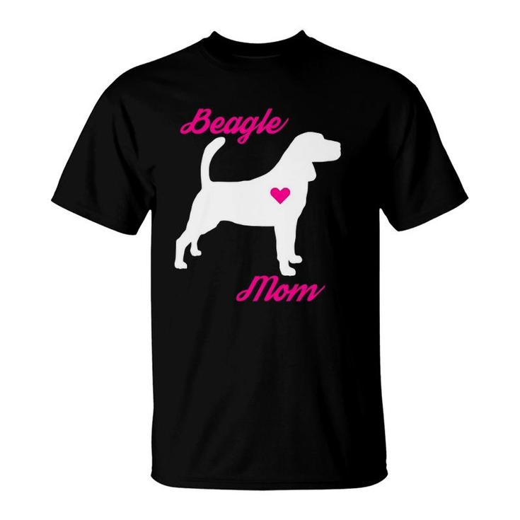 Beagle Mom Hooded Womens For Dog Lovers T-Shirt