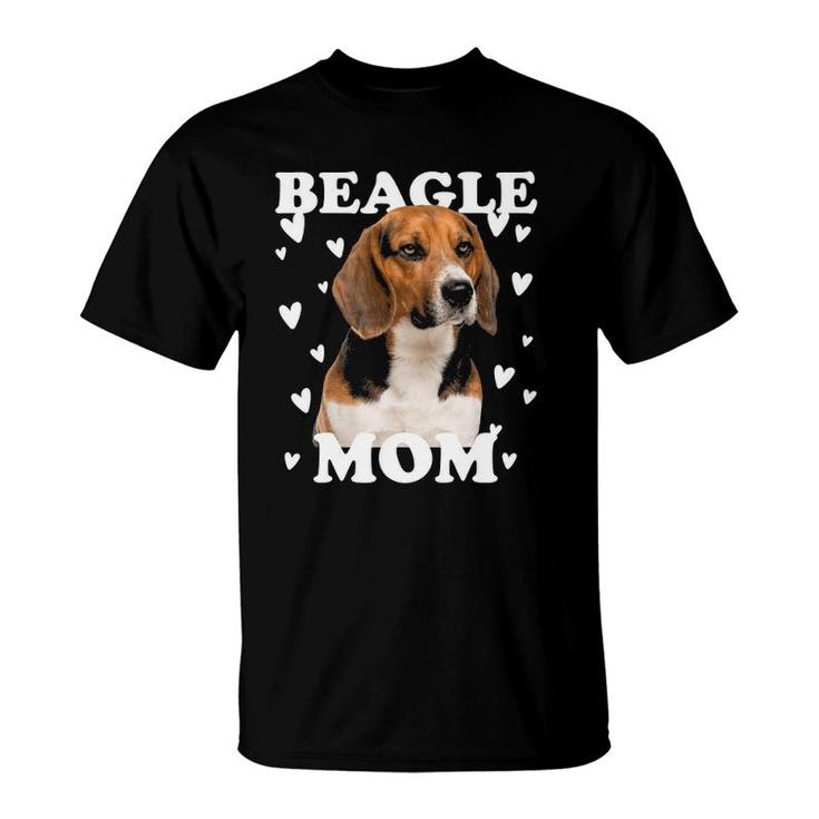 Beagle Mom Mummy Mama Mum Mommy Mother's Day Mother T-Shirt