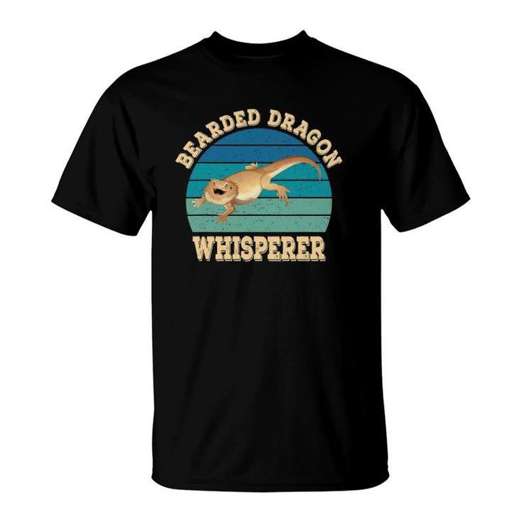 Retro Vintage Bearded Dragon Silhouette Shirt Funny Animal Retro Vintage Bearded Dragon Silhouette Shirt Funny Animal