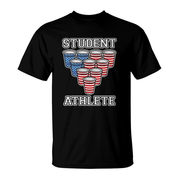 Beer Pong Student Athlete T-Shirt