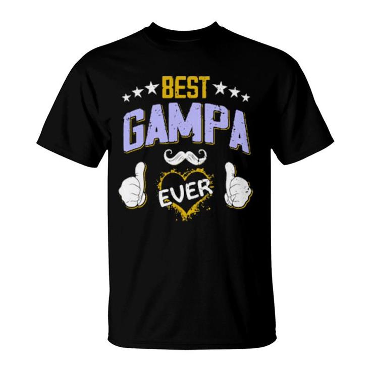 Best Ever Personalized Grandpa  T-Shirt