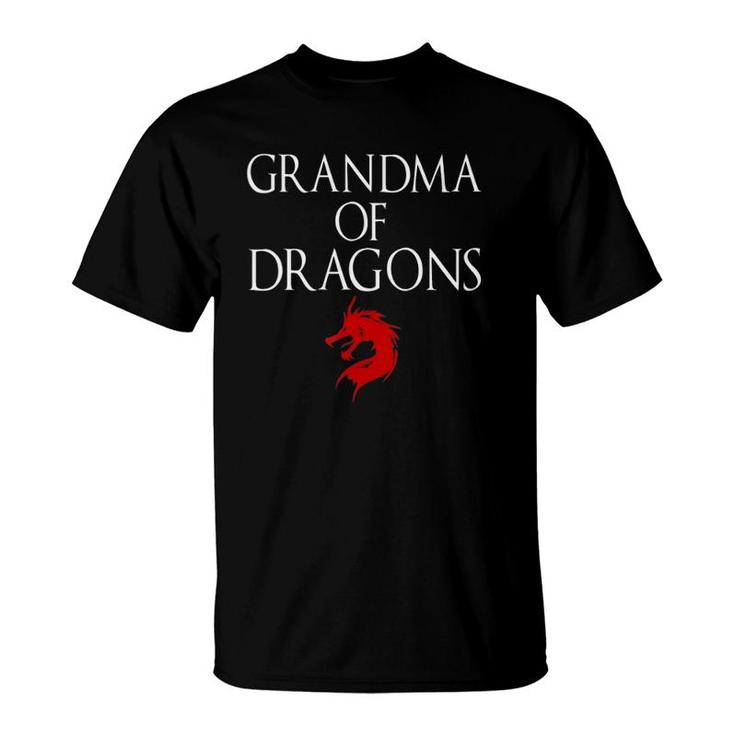 Best Grandma Of Dragons - Funny Grandmother T-Shirt