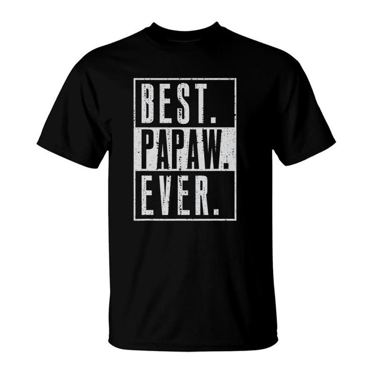 Best Papaw Ever American Flag Vintage For Men Father's Day T-Shirt
