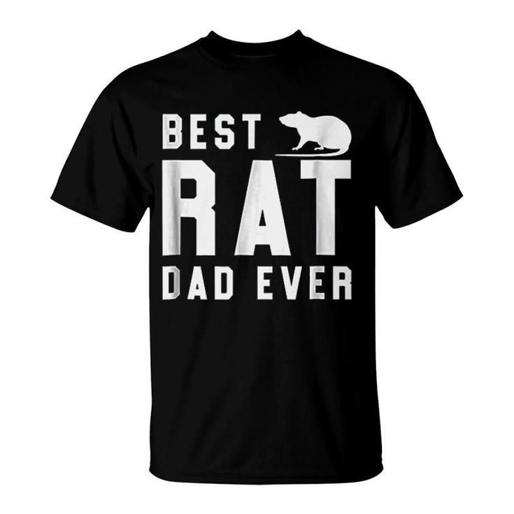 Best Rat Dad Ever Funny Pet Rat T-Shirt