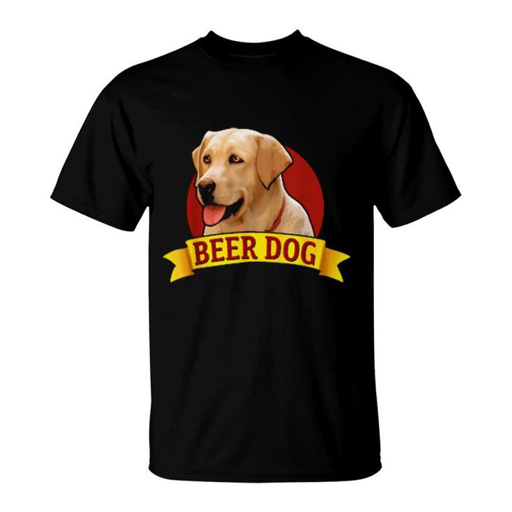 Bier Hund Labrador Retriever Craft Beer   T-Shirt