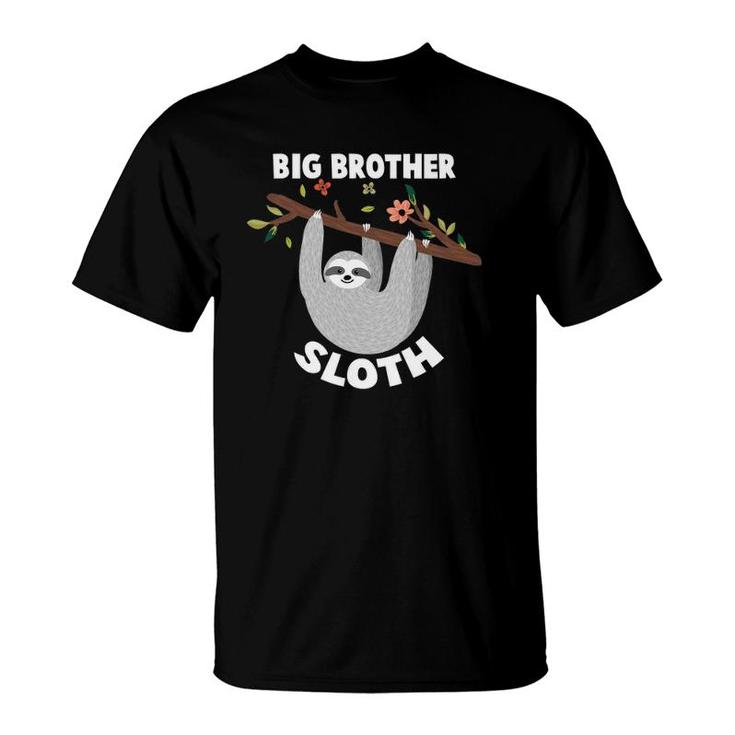 Big Brother Sloth Matching Family S For Menwomen T-Shirt