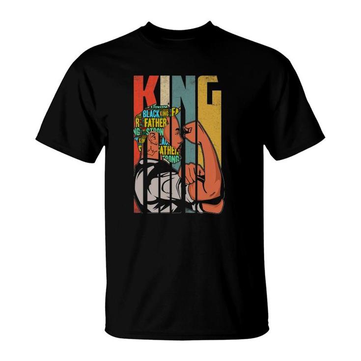 Black Father Lives Matter Dope Black Dad King Father's Day T-Shirt