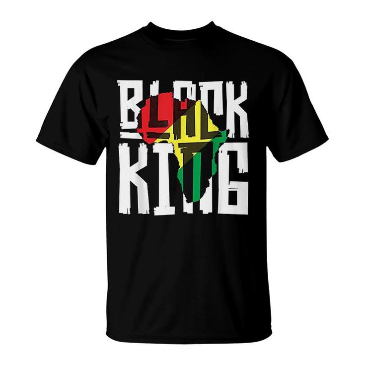 Black King History Month Africa Tribal T-Shirt