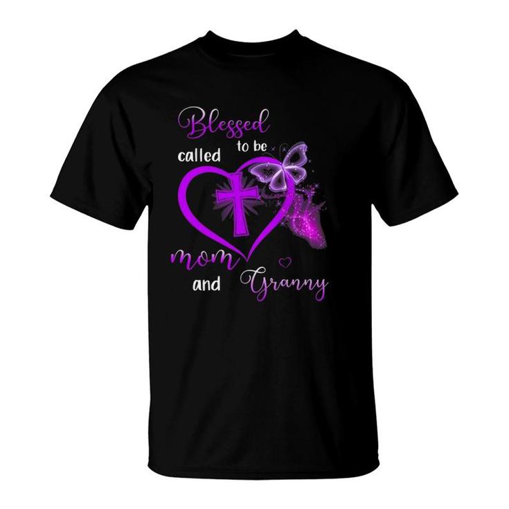 Blessed To Be Called Mom And Granny Mother's Day Gifts T-Shirt
