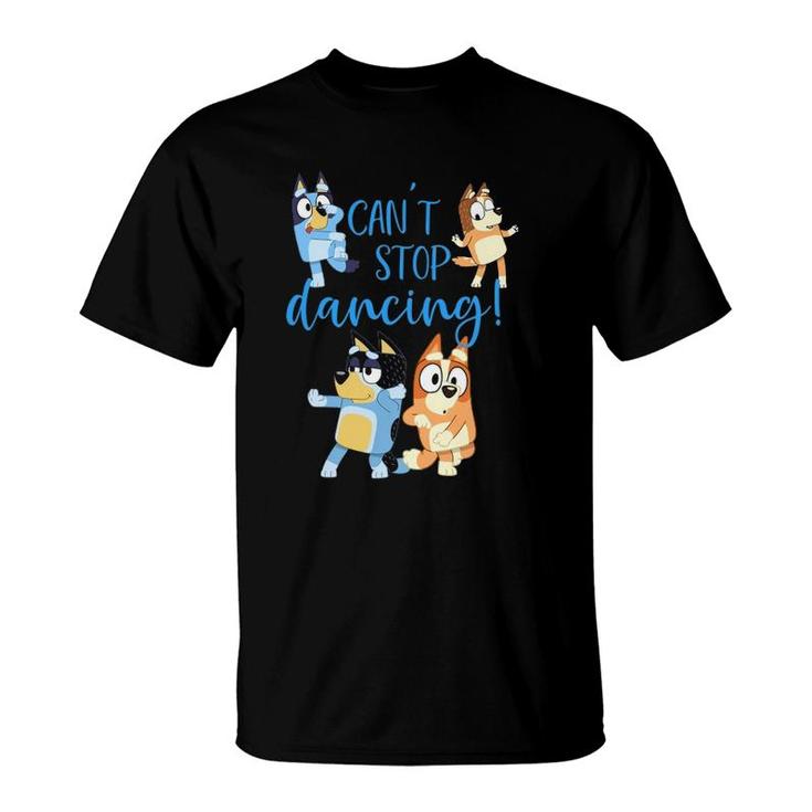 Bluey-Dad-Can't-Stop-Dancing-For-Father-Day T-Shirt