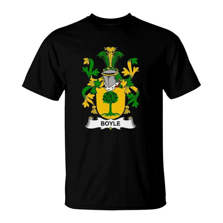 Boyle Coat Of Arms Family Crest T-Shirt