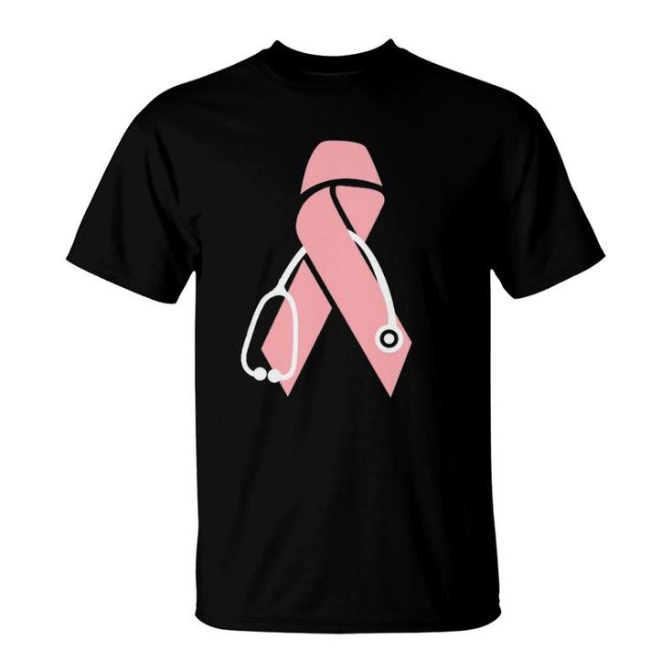 Breast Cancer Awareness Gift For Doctor Nurse T-Shirt