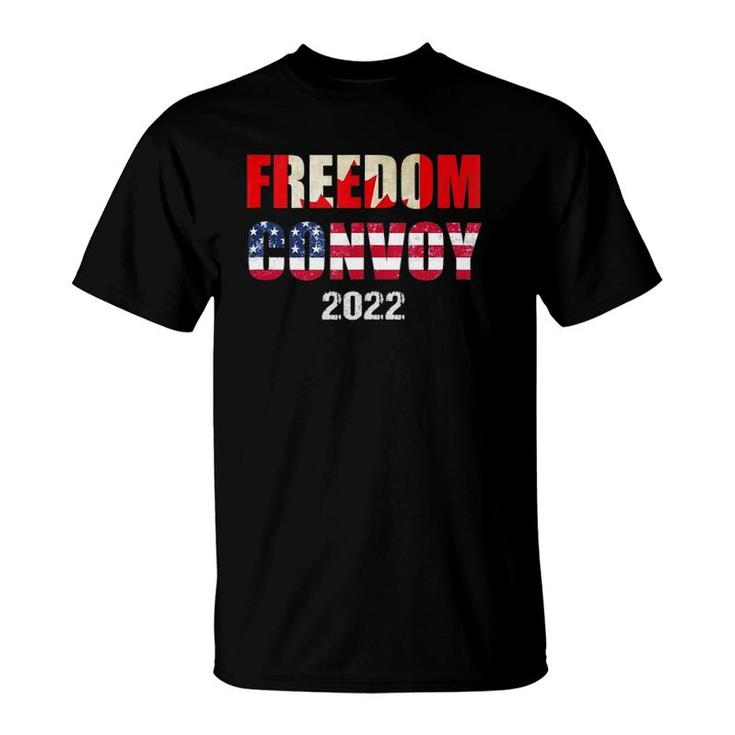 Canada Freedom Convoy 2022 Support Canadian Truckers Tank Top T-Shirt