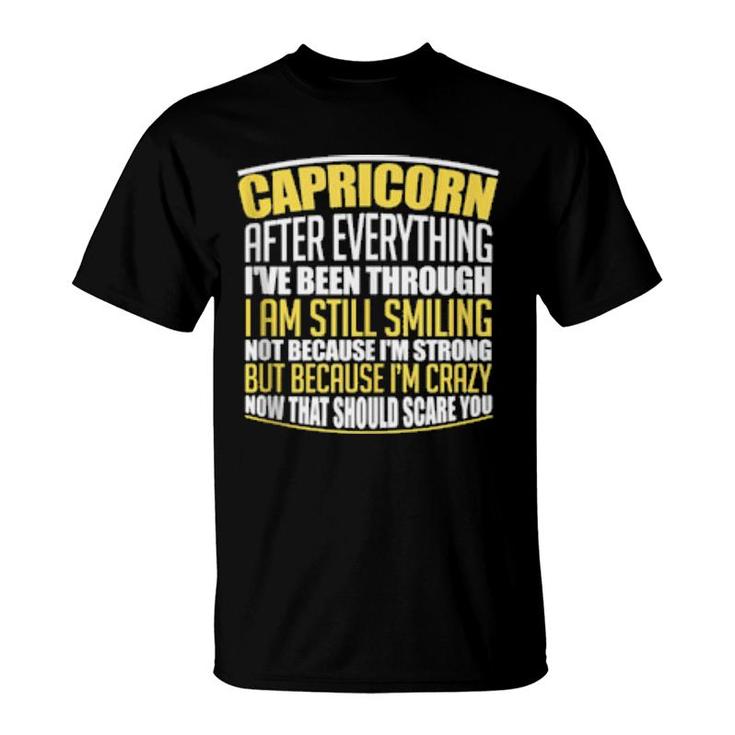 Capricorn Facts Astrology Quotes Zodiac Sign Birthday T-Shirt